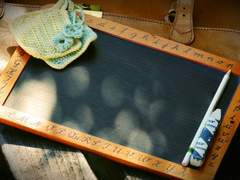 칠판에 적어둔 조퇴사유