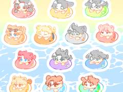 세븐틴 굿노트 스티커