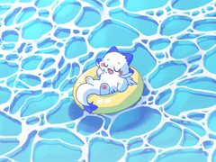 여름맞이 배경화면 커미션