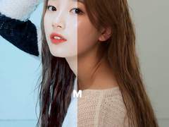 마젠타 + 노랑 화보 보정 쿨톤 PSD (필터처럼 적용)