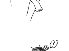 이사람.. 혼자서 뭘 줏어먹는거지?