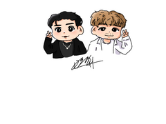 [방탄소년단팬아트-호석,정국]feat.찰리 푸스