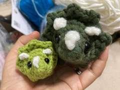 뜨개질 커미션 완성본 모음