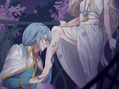 새벽하늘과 별꽃