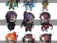 [의다살] 캐릭터 도안