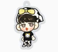 응애 지민이 키링 도안