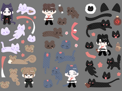 화귀 씰스티커 유료발행