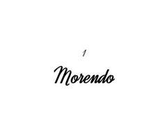 Chapter 1 - Morendo