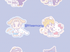 [스티커] NCT×SANRIO 스티커 4