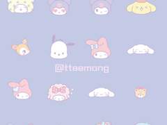 [스티커] NCT×SANRIO 스티커 5
