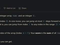 [2022.07.29] 1696. Jump Game VI