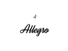 Chapter 4 - Allegro, Epilogue - Amabile
