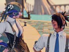 올드 샬레이안 노을