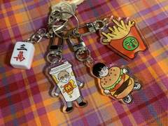 몹싸 햄버거 키링 도안 유료배포