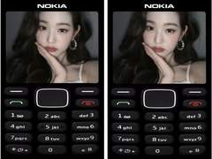 📱투명포카 도안 배포📱노키아 핸드폰