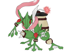 포켓몬스터 창작 개굴닌자 리전 폼