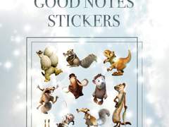 [굿노트 스티커] 아이스 에이지