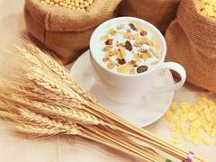 Rain falls on the ground and fruit rises. (1)