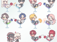 반짝 고정틀 커미션