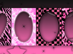 투명포카 프레임 도안 공유 16