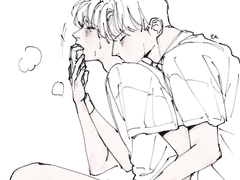 [효승] 승은 완전 자각 짝사랑 효는 무자각 우정과사랑사이어드매