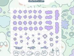 [굿노트스티커] 먼지니 데코 스티커 #1