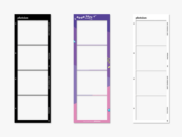 [무료] 포토이즘 프레임 도안