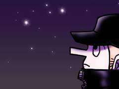 밤하늘 별보는 카쿠