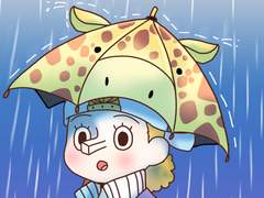 비가 내릴때 그렸던거