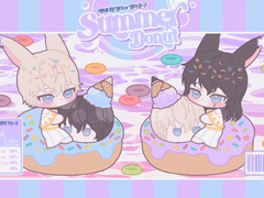 고정틀 SD 커미션) 여름 도넛! 시리얼 바다