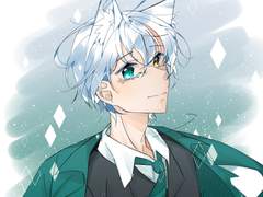 두상 수채화 커미션