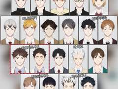 [하이큐] 아오바죠사이 증명사진 도안 (배포중단)