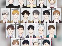 [하이큐] 후쿠로다니 증명사진 도안 (배포중단)