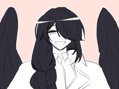 까마귀는 웃었다.