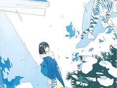 하얀 물보라는 한여름의 눈처럼 내렸다