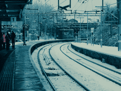 겨울의 귀착에서 1