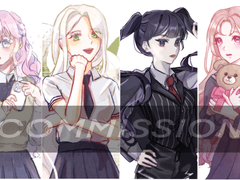 여캐 주력 상시 ld커미션