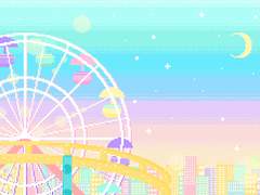 밤하늘에 숨어버린 검은고양이.