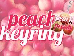 peach peach peach 복숭아 키링 도안 (png)