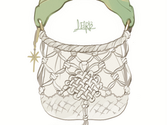 마크라메 가방 스케치