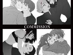 어쩐지 달달/위험 한 흑백 커미션