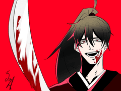 광마회귀 이자하 그리기