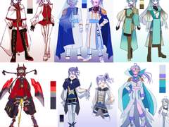 묙논 의상디자인 커미션