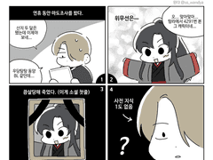 마도조사 1권 후기만화