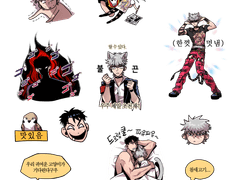 난홒 스티커 도안