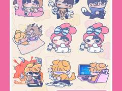 [데못죽] 키링 도안 배포