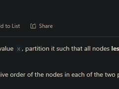 [2022.07.22] 86. Partition List