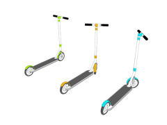 전동 킥보드 스케치업