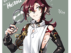 [원신]시카노인 헤이조 생일 기념 일러스트