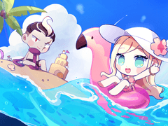 간소니 여름 배경화면 배포